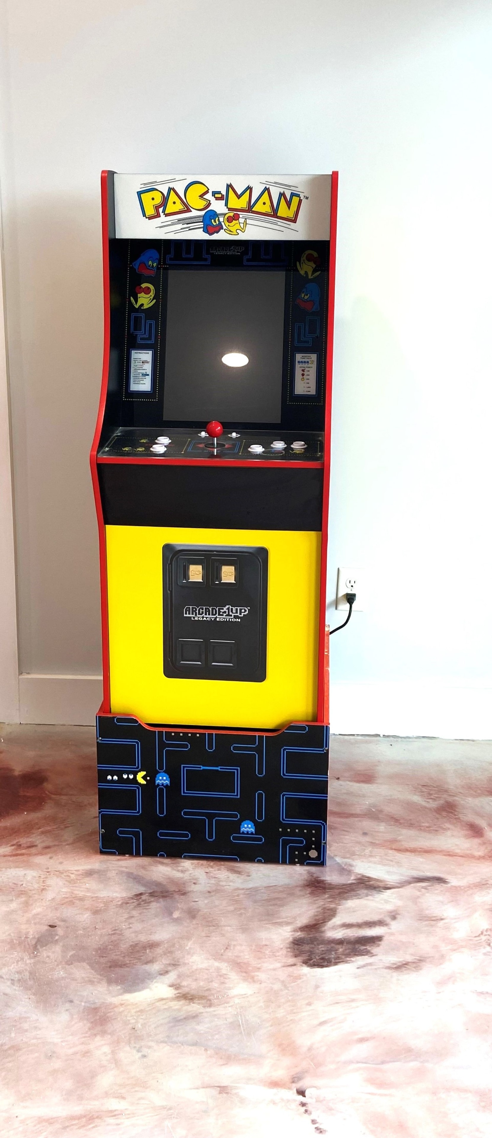 Pac-Man arcade cabinet