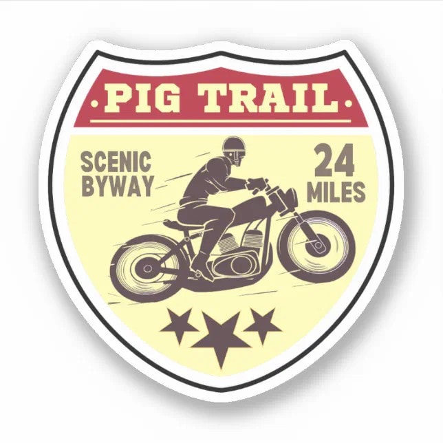 Pig Trail Scenic Byway badge