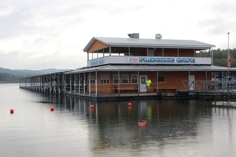 The Floating Cafe on Indian Point